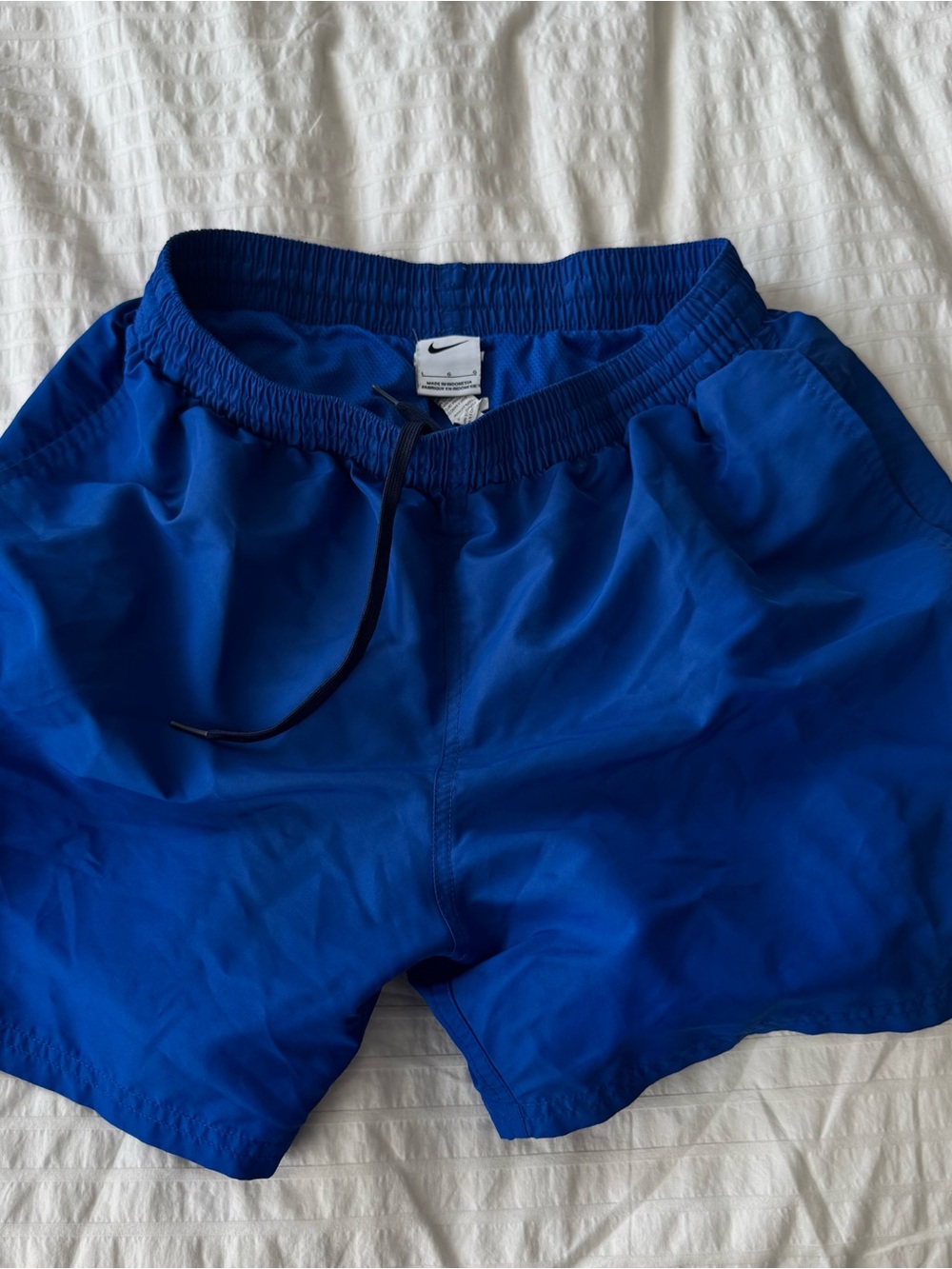 Nike Bright Blue Athletic Swim Shorts